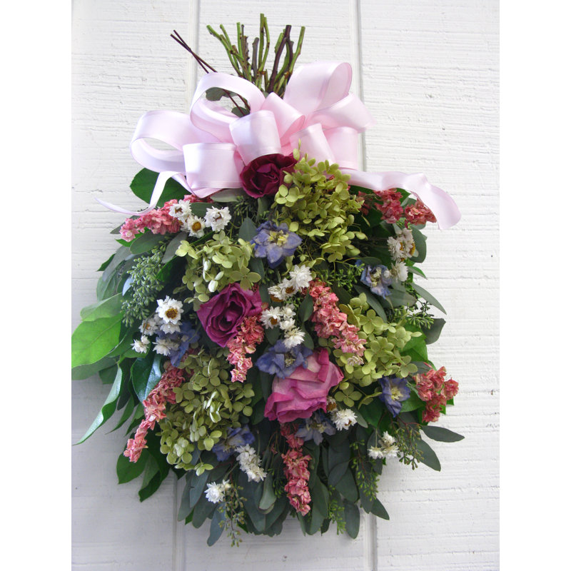 From the Garden Spring Floral Swag Wayfair